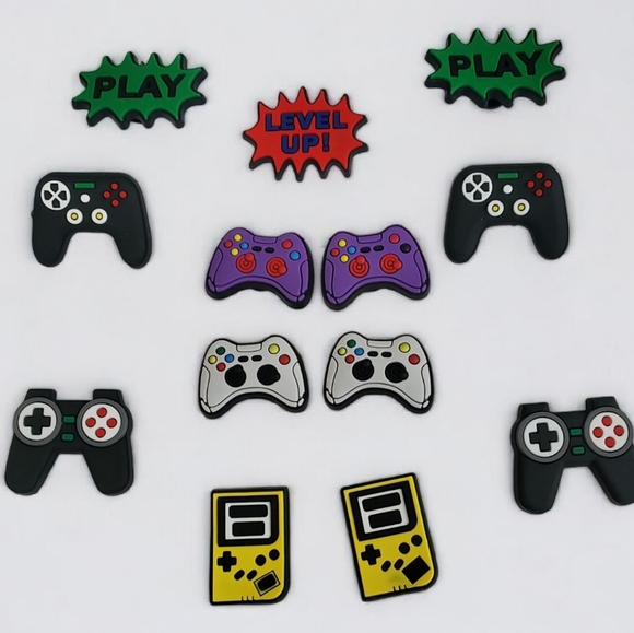 Gaming Croc Charms - Picture 1 of 2